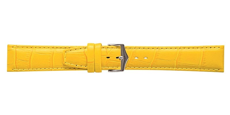 David Lane Design Loden Matte Alligator Watch Strap US Hide Full Hand Stitch Premium 20mm